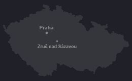 mapa ČR